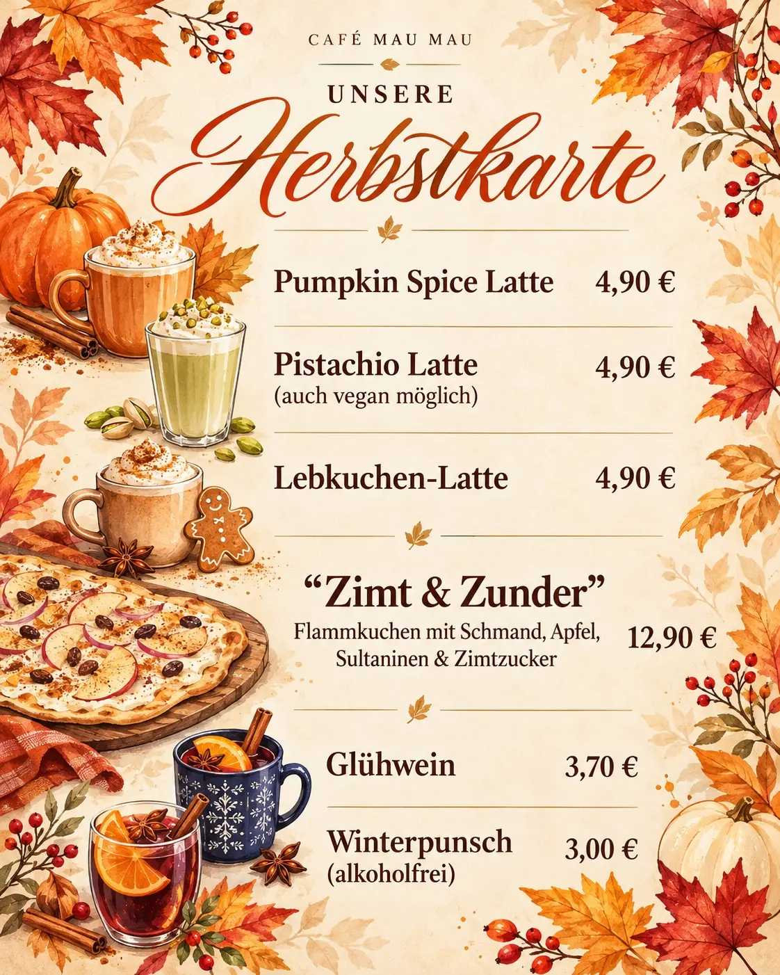 Herbstkarte 2026
